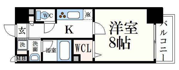 ウエストヒルズ大倉山の物件間取画像